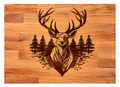 Deer chopping board