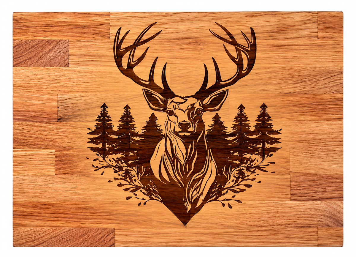 Deer chopping board