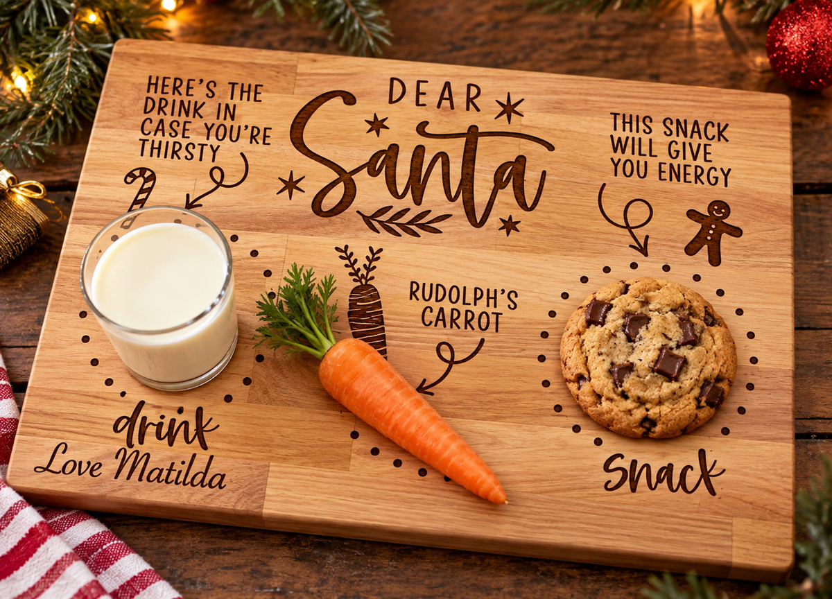 Santa Chopping Board