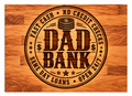 Dad Bank Chopping board