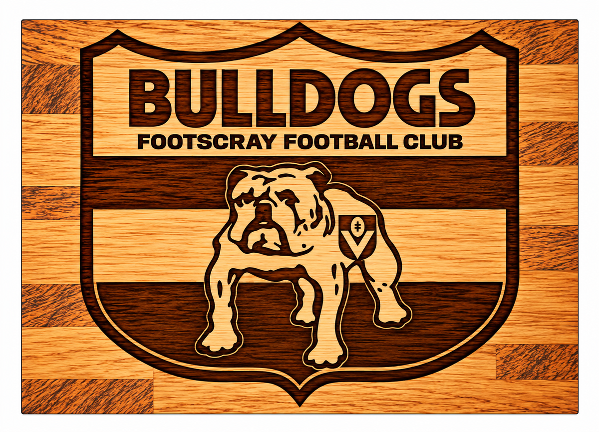 Bulldogs Chopping Board