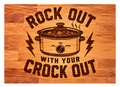 Rock out with your crock out chopping board