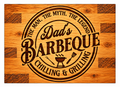 Dads Bbq chopping board