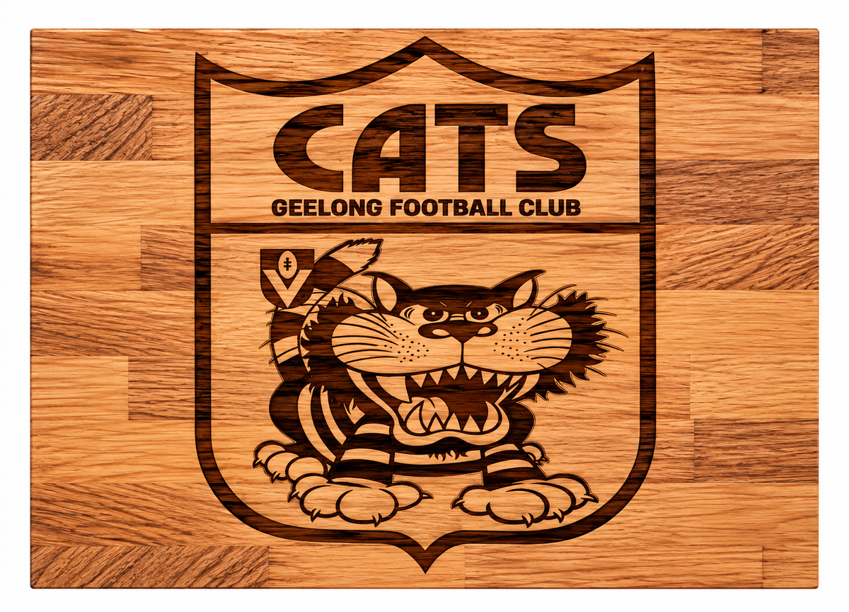 Cats Chopping Board