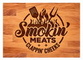 Smokin meats chopping board