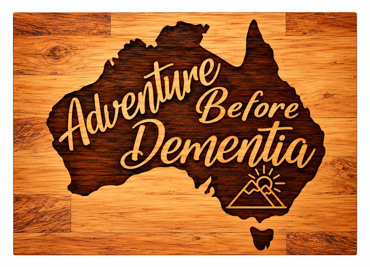 Adventure before dementia chopping board