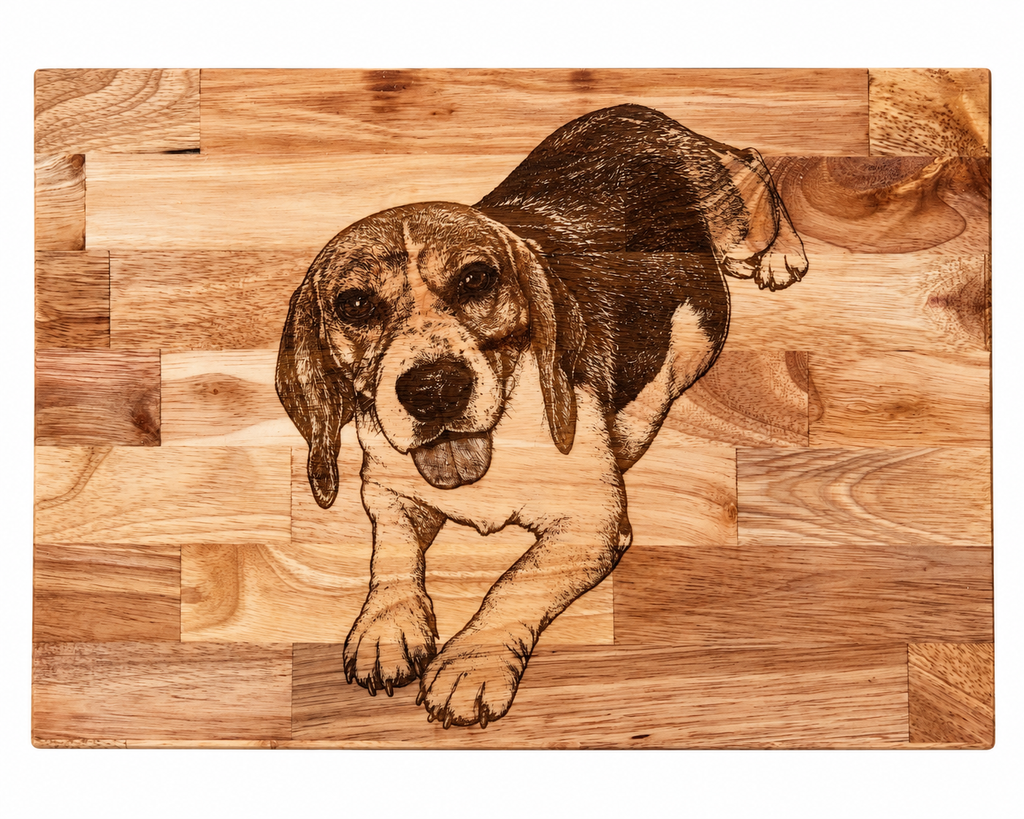 CUSTOM PET PORTRAIT Chopping Board